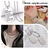 201 Stainless Steel Ball Chains Bracelet Necklace Making Kit DIY-SP0001-09B-6