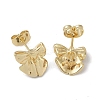 Brass Stud Earring Findings KK-G497-30G-2