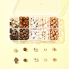 Natural Wenge Wood Beads DIY-FS0006-70-7