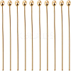 Brass Ball Head Pins KK-BC0003-99-0.6x20-1