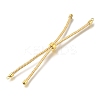 Braided Cotton Cord Slider Bracelet Making LS-MAK-R001-01G-17-2