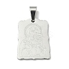 Religion Theme 304 Stainless Steel Pendants STAS-F336-03P-1