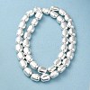 Electroplated Synthetic Non-magnetic Hematite Beads Strands G-Q1009-J02-01-3