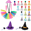 Birthday Hat Paper Cake Insert Card Decoration DIY-FH0010-01-1