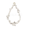 Rack Plating Alloy Pendants FIND-C063-10S-1