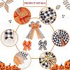 CHGCRAFT 5Pcs 3 Style Ployester Bowknot Display Decoration DIY-CA0004-36-6