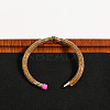 Pencil Design Alloy Enamel Cuff Bangles FS-WG7604E-01-5