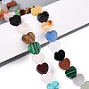 Natural & Synthetic Mixed Stone Beads Strands G-T142-73-1