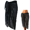 Rectangle Polyester Beach Wrap Dress AJEW-WH20006-182B-1