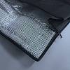 Non-woven Fabric & Lattice Surface Insulated Lunch Bag AJEW-WH20017-95A-02-2