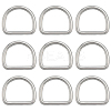304 Stainless Steel D Rings STAS-CP0001-05B-6