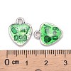 Alloy Enamel Charms ENAM-C1422-3-3