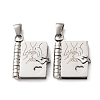 304 Stainless Steel Pendants SA-CBA694E-01P-03-1