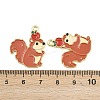 Thanksgiving Theme Alloy Enamel Pendants FIND-I065-04D-G-3