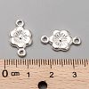 Tibetan Style Alloy Flower Links Connectors LS-K08XD021-3