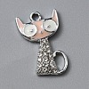 Alloy Enamel Pendants ENAM-WH0065-25P-01-1