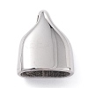 Tarnish Resistant 304 Stainless Steel Cord Ends LS-STAS-K220-01B-P-1