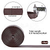 Flat PU Imitation Leather Cord LC-WH0006-05B-01-2