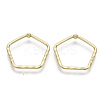 Alloy Pendants PALLOY-S132-036B-G-1