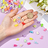 180G 3 Styles Opaque Acrylic Pendants MACR-SC0002-45-4