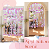 20Pcs PVC Sequin Round Beaded Curtain AJEW-CN0006-55A-5
