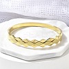 Ion Plating(IP) 304 Stainless Steel Hinged Bangles for Women BJEW-A011-15G-2
