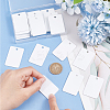 30Pcs Blank Double-sided Heat Transfer Aluminium Pendants DIY-BC0012-89D-3