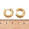 304 Stainless Steel Hoop Earrings EJEW-F339-01G-5