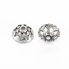 Tibetan Style Alloy Bead Caps TIBEP-T006-13AS-3