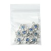 10Pcs Evil Eye Alloy Resin Pendants PALLOY-FS00058-02-6