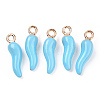 Alloy Enamel Pendants ENAM-N054-70C-1