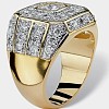 Alloy with Crystal Rhinestone Finger Rings for Men FS-WGD5024-05-2