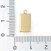 Ion Plating(IP) 304 Stainless Steel Pendants STAS-P366-92B-G-3