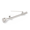 Golf Club Alloy Cubic Zirconia Brooches LS-JEWB-M050-01P-01-2