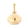 Hexagon with Marble Pattern Brass Box Handles & Knobs DIY-P054-C09-3