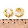Rack Plating Brass Croissant Hoop Earrings for Women LS-EJEW-G342-09G-4