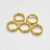Brass Split Rings KK-E647-10G-6mm-1