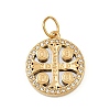 304 Stainless Steel Rhinestone Pendants STAS-K307-11A-G-1