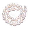 Natural Baroque Pearl Keshi Pearl Beads Strands X-PEAR-S020-F01-02-3