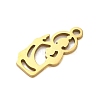 304 Stainless Steel Pendants STAS-S123-02G-2
