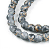 Baking Paint Glass Beads Strands DGLA-N010-6mm-09-3
