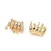 SHEGRACE Brass Micro Pave Cubic Zirconia Pendants XGRQ3D266-482G-2