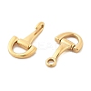 Ion Plating(IP) 304 Stainless Steel Hook Clasps STAS-C109-24G-2