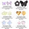 450Pcs 6 Colors Transparent & Opaque Acrylic Beads TACR-FS0001-67-4