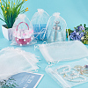 50pcs Large Organza Pouches Portable Shoes Bag Travel Storage Drawstring Bags OP-SP0001-03C-01-4
