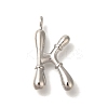 Rack Plating Brass Pendants KK-I722-08P-K-1