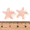 Frosted Glass Beads FGLA-T005-01H-3
