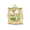Alloy Enamel Pendants FIND-G089-02G-05-1