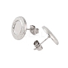 Non-Tarnish 304 Stainless Steel Earrings for Women STAS-S125-05P-2