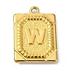 Ion Plating(IP) 304 Stainless Steel Pendants STAS-U033-01G-W-1